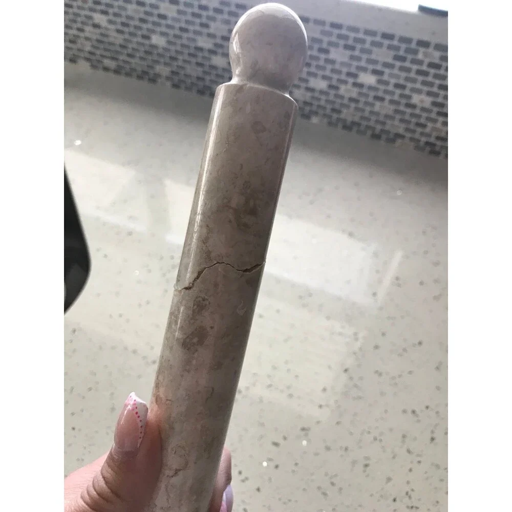 Marble paper towel holder